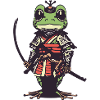 Samurai Frog