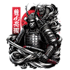 Traditional Japanese Samurai Warrior