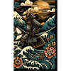 Guerrier samouraï japonais Mokuhaga