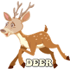Whimsical Deer Sprint
