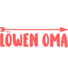 Großmutter Löwen Oma