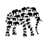 Elephant Wildlife Africa Elephants Silhouette