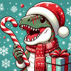 Christmas Dinosaur