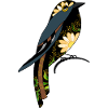 Bunter Vogel