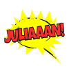 Julian Name Funny Speech Bubble Juliaaan!