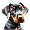 Dobermann Hund Dobermanntrainer Dobermannwelpe