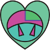 Heart Graphic art