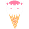 Eiscreme Katze Eiscreme -Kassierer