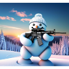 Gangster Schneemann