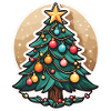 Christmas Tree Drawing Christmas