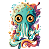 Octopus Squid - Baby Squid Octopus