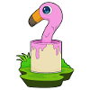 Flamingo Painter Paint Bucket Paint