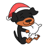 Rottweiler Chien Animal Noël