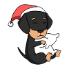 Dachshund Dog Animal Christmas
