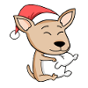 Chihuahua Chien Animal Noël