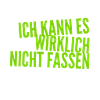 ich bin fassungslos