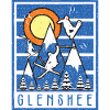 Retro Glenshe Ski Sunset