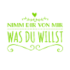 ich gebe alles