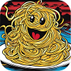 Lustiges Spagetti Monster für Pastafaris