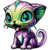 Chat extraterrestre mignon
