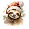 Sloth Christmas