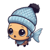 Fisch Anime Winter Tier