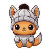 Squirrel Animal Baby Comic Winter