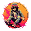 Hip-hop monkey