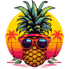 Synthwave Pineapple