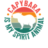 Capybara skjorte, Capybara Is My Spirit Animal Tee,