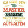 Masterabschluss Habe den Master Überlebt