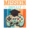 Masterabschluss Mission Erfüllt Gamer Master