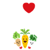 Humour petit légumes vegan