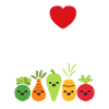Humour petit légumes vegan