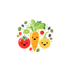 Humour petit légumes vegan