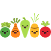 Humour petit légumes vegan