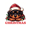 Pyjama de Noël Rottweiler Chiens
