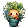 Plante mignonne