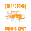Funny tow truck driver