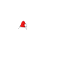 Weihnachten mit roter Weihnachtsmütze