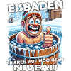 Eisbaden Winterbaden Lustig