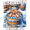 Eisbaden Winterbaden Lustig
