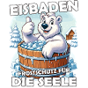 Eisbaden Winterbaden Lustig