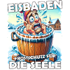 Eisbaden Winterbaden Lustig