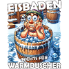 Eisbaden Winterbaden Lustig