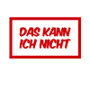 ich bin dazu unfähig