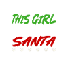 This girl loves Santa