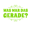 das war mir neu