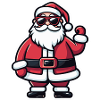 Santa Claus Christmas Drawing