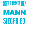 Siegfried Name Design